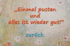 Nr. 125 | Einmal pusten