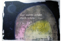 Nr. 10 | Gar nichts erlebt. Auch schön.