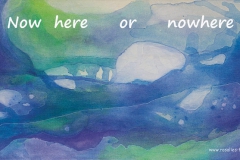 Nr. 14 | Now here or nowhere
